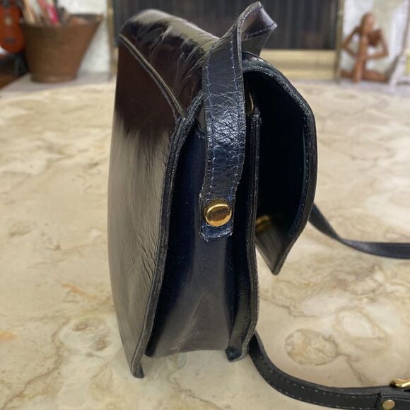 Vintage TALJA Leather Trapeze Shoulder Bag Handmade in Florence, Italy - Picture 6 of 15